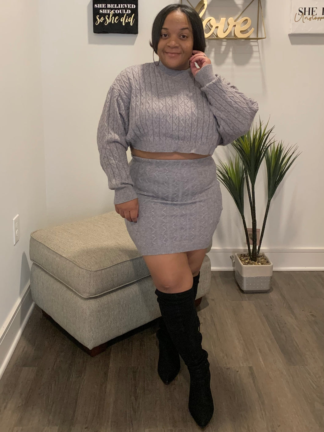 A’Mour Set-Grey