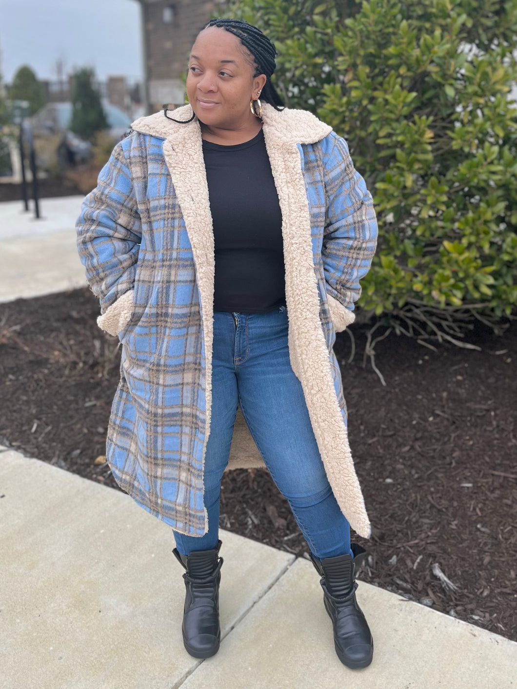 Hug Me Sherpa Lined Shacket