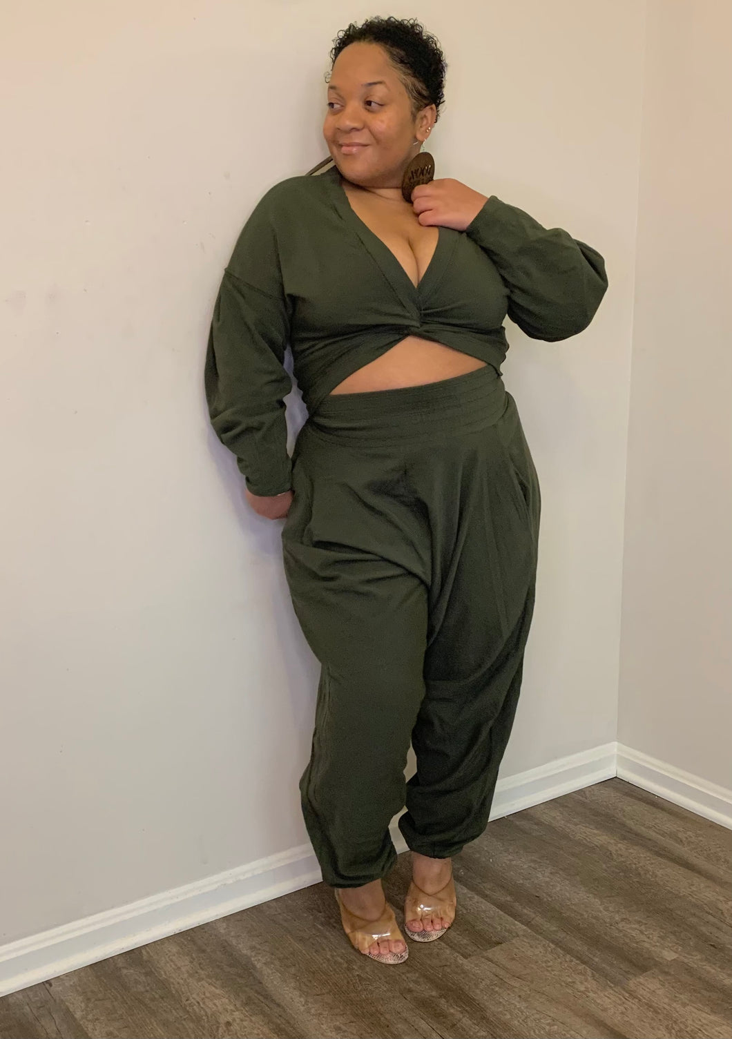 Twist Me Hiram Set- Olive